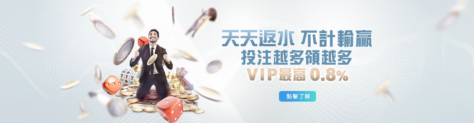 娛樂城廣告天天返水優惠